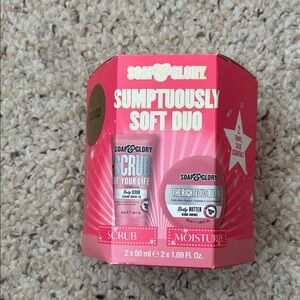 NWT unopened Soap & Glory Sumptuously Soft Duo